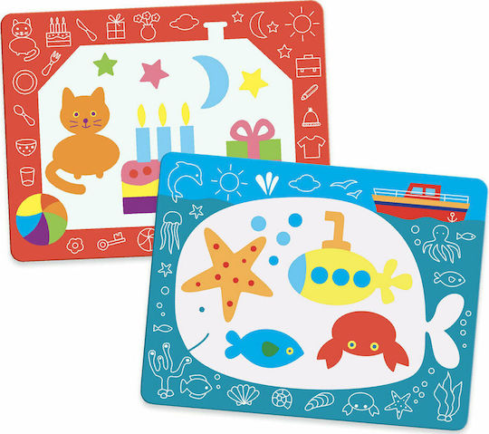 Djeco Painting With Water Marker Animals & Objects for Children 1.5+ Years