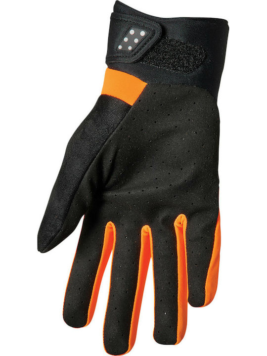 Thor Mx Spectrum Cold Weather Winter Men's Gloves Orange/Black