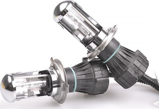 Xenon Set de Iluminare H4 55W 12V 6000K Alb rece
