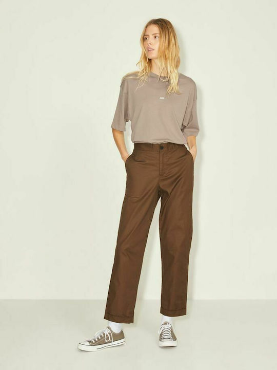 Women's Oversized T-shirt Brown