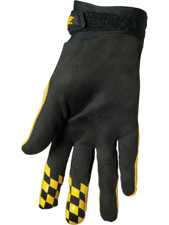 Thor Mx Hallman Digit Summer Men's Gloves Black/Yellow