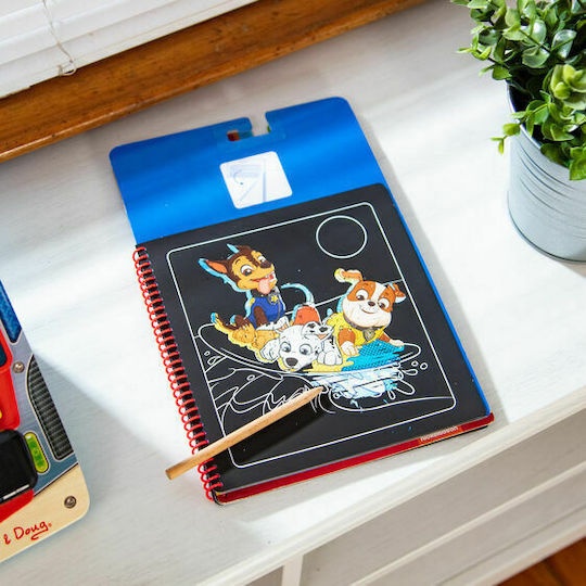 Melissa & Doug Рязане на хартия Scratch Art Paw Patrol Chase за Деца 5+ години+ Години