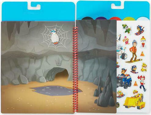 Melissa & Doug Албум със стикери Flip-Flap Pad Paw Patrol за Деца 3+ години+ Години