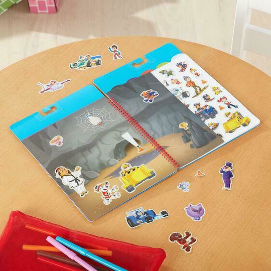 Melissa & Doug Албум със стикери Flip-Flap Pad Paw Patrol за Деца 3+ години+ Години