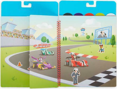 Melissa & Doug Албум със стикери Flip-Flap Pad Paw Patrol за Деца 3+ години+ Години
