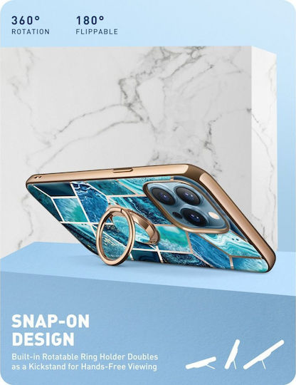 Supcase I-Blason Cosmo Snap Back Cover Σιλικόνης Ocean Blue (iPhone 13 Pro)