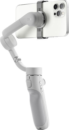 DJI OM 5 Gimbal Κινητού με Σταθεροποιητή 3 Αξόνων και 6.4 ώρες λειτουργίας Athens Grey