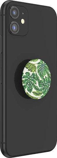 PopSockets PopGrip for Mobile Phone Monstera Deliciosa