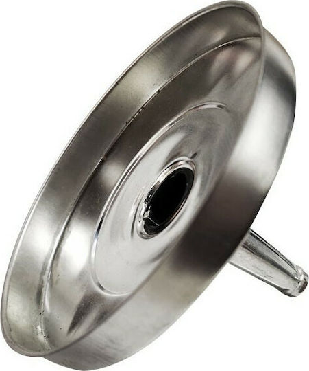 Biofan Πώμα/Τάπα Καπνοδόχου Μεταλλικό 120mm Ασημί