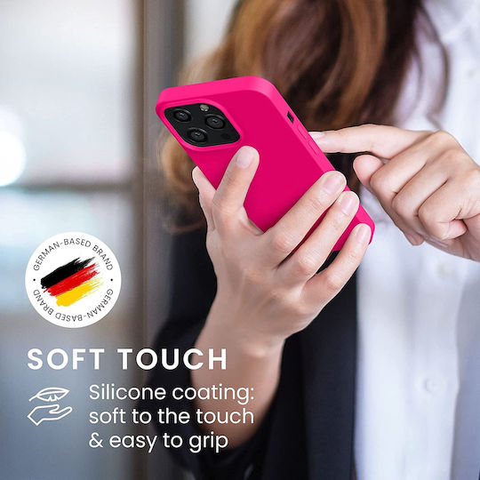 KWmobile Back Cover Silicon Neon Pink (iPhone 13 Pro)