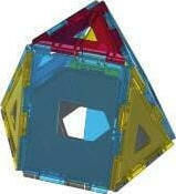 Gigo Plastic Construction Toy Geometric Building Kit for Children 4+ years old+ Years