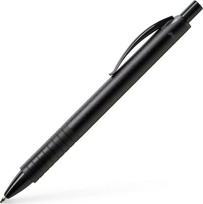 Faber-Castell Basic M Pen Ballpoint with Blue Ink Black