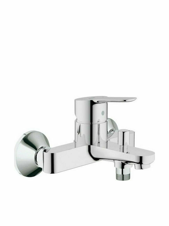 Grohe BauEdge Mixing Bathtub Shower Faucet Silver