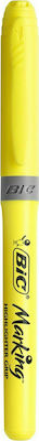 Bic Highlighter Grip Marker de Subliniere 3.3mm Galben