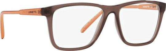 Arnette Plastic Eyeglass Frame Brown AN7201 2773