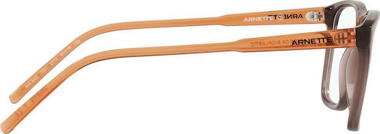 Arnette Plastic Eyeglass Frame Brown AN7201 2773