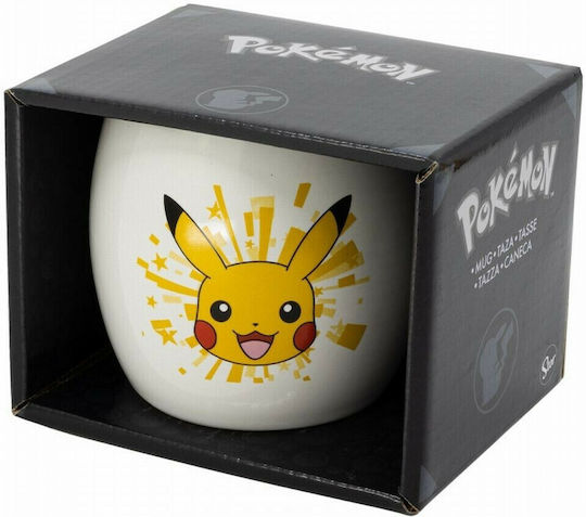 GB eye Pokemon: Pikachu Κούπα Κεραμική Λευκή 385ml