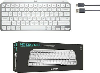 ▷ Logitech MX Keys Mini clavier RF sans fil + Bluetooth QWERTY Italien  Graphite