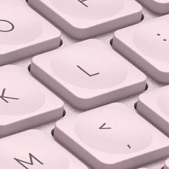 Logitech MX Keys Mini Wireless Bluetooth Keyboard Only English US Pink