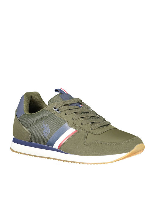 U.S. Polo Assn. NOBIL001MAHN1 Eco Nylon Sneakers Green