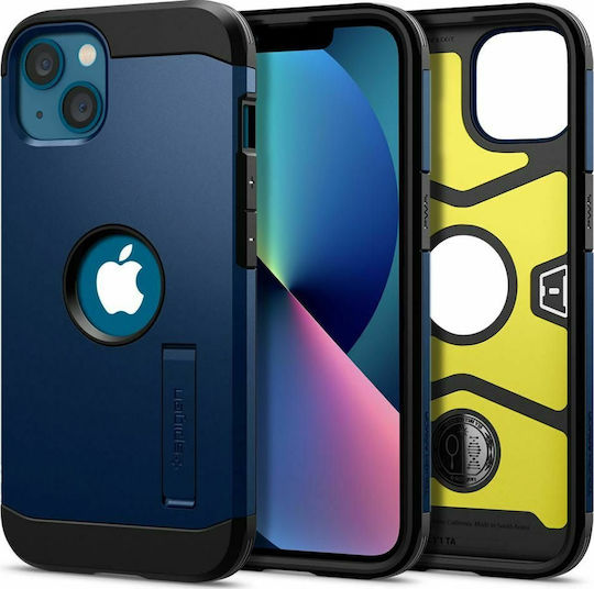Spigen Tough Armor Back Cover Plastic 2mm Navy Blue (iPhone 13)