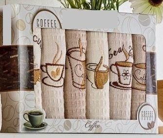 Mc Decor Waffle Ποτηρόπανο από 100% Βαμβάκι σε Μπεζ Χρώμα 40x60cm Mc Decor Waffle Ποτηρόπανο από 100% Βαμβάκι σε Μπεζ Χρώμα 40x60cm