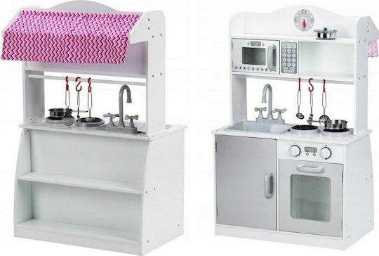 Ecotoys Παιδική Κουζίνα από Ξύλο για 3+ Ετών 92 εκ.