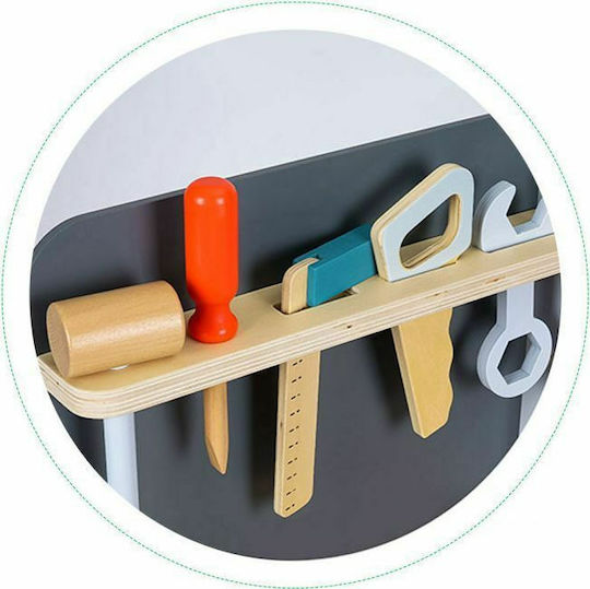 Ecotoys Παιδικός Πάγκος από Ξύλο 80 εκ. 47τμχ