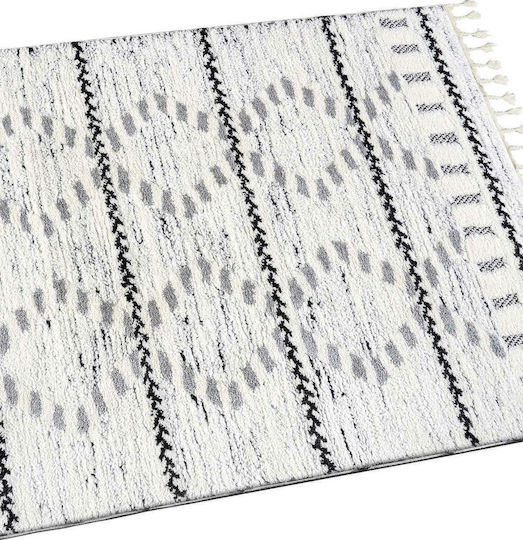 Madi Rung Σετ Χαλιά Κρεβατοκάμαρας Grey RUNG-BED SET 3τμχ