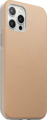 Nomad Rugged Leather Back Cover Beige (iPhone 12 Pro Max)