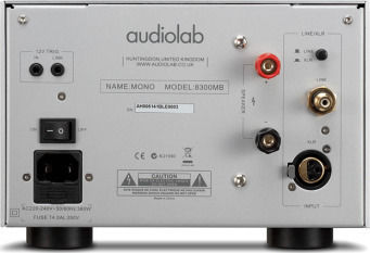 Audiolab Τελικός Ενισχυτής Hi-Fi Mono 8300MB 350W/4Ω 250W/8Ω Μαύρος