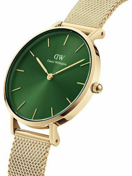 Daniel Wellington Petite Emerald Uhr mit Batteriewerk
