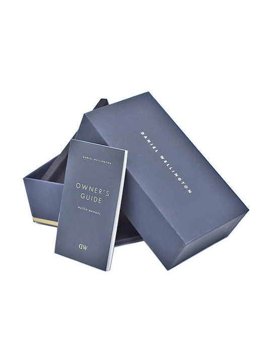 Daniel Wellington Petite Unitone Γυναικείο Ρολόι 28mm Μπαταρίας με Ροζ Χρυσό Μεταλλικό Μπρασελέ