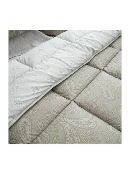 Vesta Home Пухено Куинсайз 220x230бр Firenze 2 Beige 11.5 togs Togs