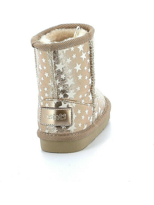 Anatomical Kids Boots Gold