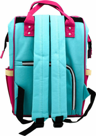 Diaper Bag B.L. Baby Cyan - Pink