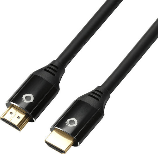Oehlbach Magic MKII HDMI 2.1 Ultra High Speed 48Gbps 4K 120Hz HDR VRR Kabel HDMI-Stecker - HDMI-Stecker 3m Schwarz