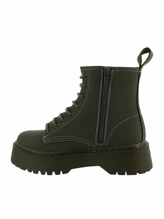 Women's Ankle Boots Khaki