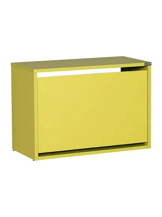 Holz Schuhschrank mit 1 Regal Green 60x30x42cm