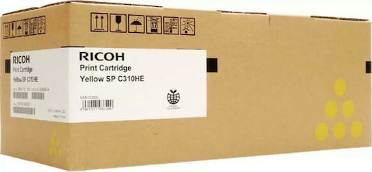 Ricoh 406482 Original Toner Laserdrucker Gelb Hohe Kapazität 6000 Seiten