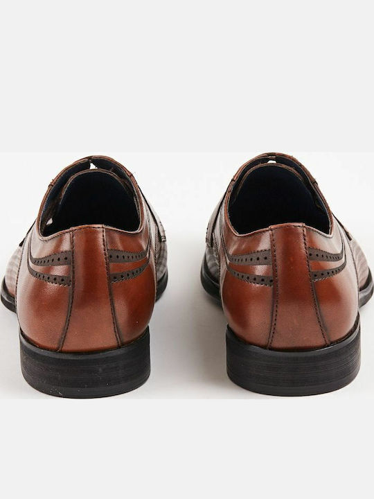 Men's Leather Dress Shoes Tabac Brown