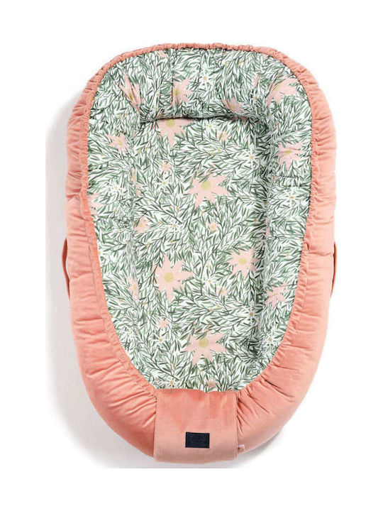 La Millou Pony Baby Nest Meadow - Papaya 110x70cm