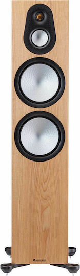 Monitor Audio Silver 500 7G Pair of Hi-Fi Speakers Floor 250W 3 No of Drivers W23xD33.2xH105cm. Beige