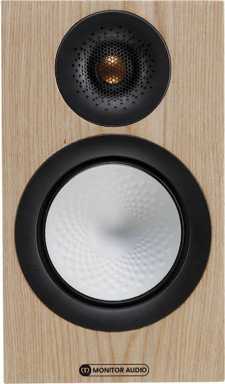 Monitor Audio Silver 50 7G Двойка Hi-Fi Говорители Bookself 100W 2 Брой шофьори Ш16.5xД27.2xВ28.2см. Бежов