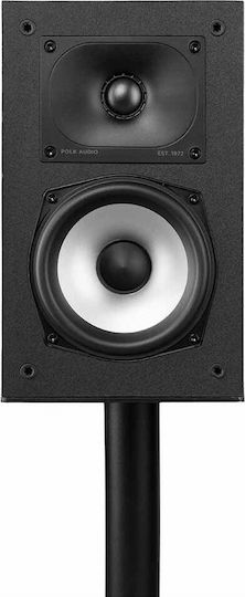 Polk Audio Monitor XT15 Ζεύγος Ηχείων Hi-Fi Δαπέδου 150W 2 Δρόμων Π16.51xΒ18.24xΥ27εκ. Μαύρο