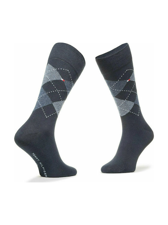 Tommy Hilfiger Men's Patterned Socks Gray 2Pack