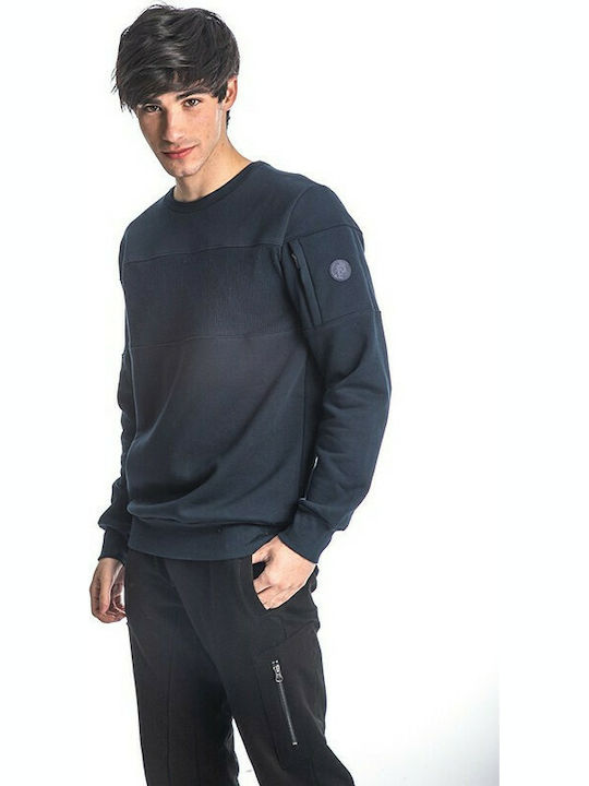 Paco & Co Herren Sweatshirt Jacke Navy