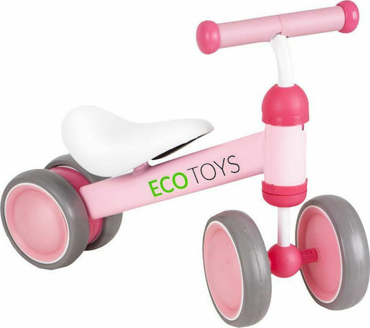 Ecotoys Kinderlaufrad Walk on Walker Rosa