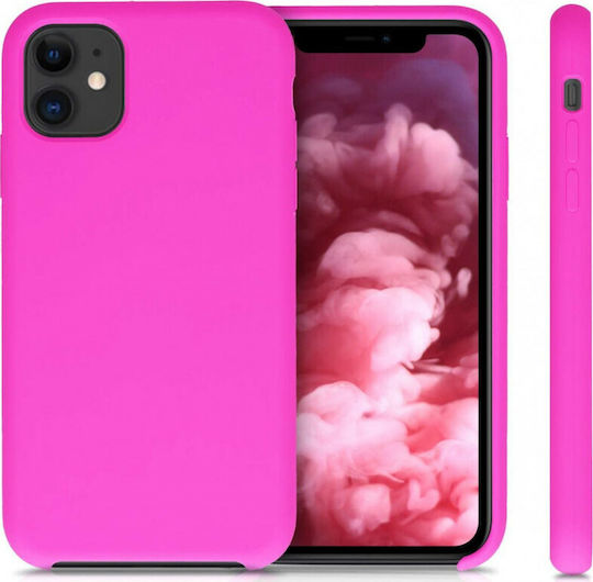 KWmobile Rubber Back Cover Silicone Fuchsia (iPhone 11)