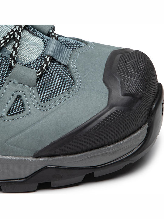 Salomon Quest 4 GTX Γυναικεία Ορειβατικά Μποτάκια Αδιάβροχα με Μεμβράνη Gore-Tex Μπλε